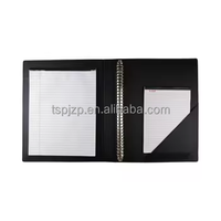 Carpeta de Presentación de Cuero Genuino Marca TSH, Tamaño A4, Modelo TSH-8037A4 para Transportar Papeles y Documentos