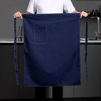 Nouveau tablier de cuisine cuisine Bar Restaurant uniforme personnalisé cuisinière tablier de travail pour débroussailleuse demi-taille tablier