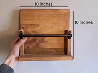 Porte-lettres et porte-papiers en bois pour bureau, organisation de la maison et du bureau, boîte de rangement pour le télétravail