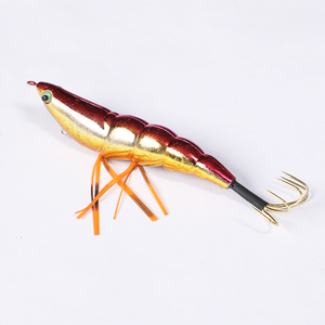 Esca per <span class=keywords><strong>Calamari</strong></span> EGI 3.0 #   Esca Dura in ABS 11cm 14g, Gamberetto Luminoso Fluorescente a Lento Affondamento per Pesca in Acqua Salata <span class=keywords><strong>di</strong></span> <span class=keywords><strong>Calamari</strong></span>, Polpi e Seppie - Product Image 4