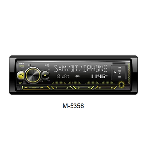 Reproductor MP3 Universal de Alta Potencia 1 Din con Bluetooth 5.0, FM, USB/SD/AUX, Pantalla LCD, Carga Rápida y Cargador para Auto - Product Image 1