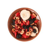 Minweng – Coffret de Thés de Santé aux Cinq Trésors de Ginseng Pur et Naturel, avec Baies de Goji, Jujubes et Mûres, Sachets de Thé Pyramidaux aux Herbes, Marque Privée