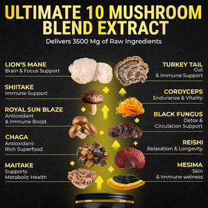 OEM/ODM Complexe de Maca, Champignons et Shilajit pour le Soutien Cérébral, Capsules Molles Certifiées GMP, Emballage Personnalisé - Product Image 5
