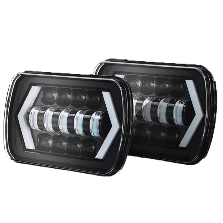 Hot Koop 55W Hi-Lo Beam Met Richtingaanwijzer Led Koplampen Auto Licht Accessoires