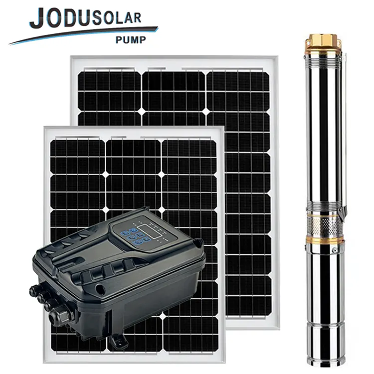 उच्च दक्षता पनडुब्बी सौर पैनल संचालित सौर पानी पंप सिस्टम
