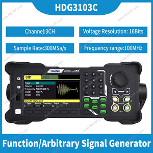 Generador de señal Hantek HDG3103C 3 CH generador de forma de onda USB 5 en 1 medidor de frecuencia/señal de función/pulso/generador de armónicos - Product Image 2