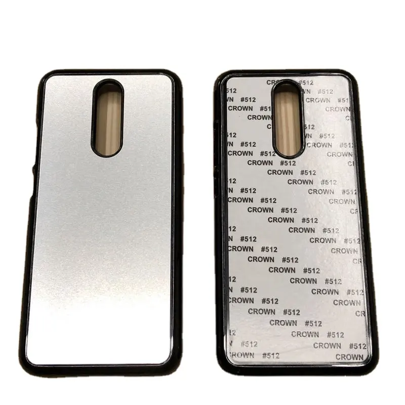 Para xiaomi Mi Note10 CC9 Redmi Note9 pro de sublimación en blanco cubierta de la caja de la PC para Reno3 Sublime de aleación de aluminio con PC bolsa