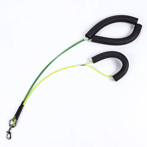 Đôi đã kết thúc con chó dây xích thép Pet kéo dây dây cắm trại ngoài trời Cáp đào tạo dây với tính năng bền vững cho chủ sở hữu vật nuôi - Product Image 3