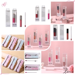 <span class=keywords><strong>Crayon</strong></span> à lèvres crémeux végétalien blanc avec pinceau et <span class=keywords><strong>taille</strong></span>-<span class=keywords><strong>crayon</strong></span> pour les femmes noires Logo personnalisé maquillage <span class=keywords><strong>crayon</strong></span> à lèvres pigmenté - Product Image 6
