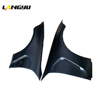 LANGyu 2018+ Modifikasi Mobil Pelindung Lumpur Serat Karbon Model M3 Fender Depan Samping untuk BMW Seri 3 G20 G28 Fender Karbon