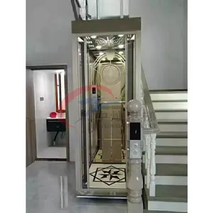 Good price 3- 9m 400kg mini residential small elevadores house lift