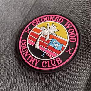 Professional Factory 2d 3d Custom Made Heat Transfer Iron on <b>Rubber</b> Badge PVC Patch for Hat and Clothing - Product Image 3