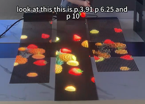 Голографический прозрачный рекламный LED-дисплей RGX P10.4 для торговых центров, витрин и видеоплееров, RGB LED голографический дисплей - Product Image 4