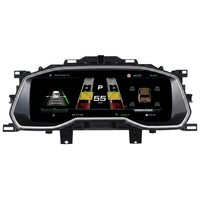 Écran LCD numérique HD-Visual 12,3 pouces pour tableau de bord, mise à niveau directe TPMS pour VW Sagitar 19-20 (Noir) Matériau plastique Garantie 1 an