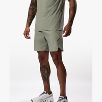 Shorts de sport pour homme OEM à compression, séchage rapide, taille élastique, extensibles dans quatre directions, avec poches, personnalisables avec logo, pour fitness et jogging