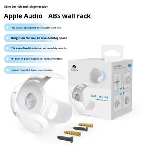 Soporte de altavoz compatible con palillo de dientes montado en la pared para Amazon <span class=keywords><strong>Echo</strong></span> <span class=keywords><strong>Dot</strong></span> 5/4th Generation Smart Speaker Stand - Product Image 6