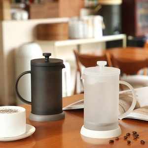 Colorido prensa francesa doble <span class=keywords><strong>vaso</strong></span> 1000ml portátil francés prensa café - Product Image 4