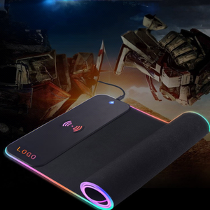 Alfombrilla de ratón multifuncional inalámbrica de tamaño personalizado con iluminación RGB colorida para juegos de computadora, gráficos y logotipo personalizados - Product Image 5
