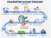 Transitaire Chine vers États-Unis/Royaume-Uni/France/Allemagne Expédition Aérienne/Maritime DDP Porte à Porte Service Logistique avec Dédouanement