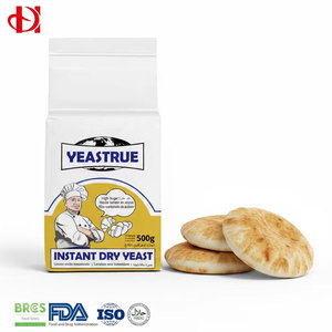 Fournisseur de levure sèche instantanée pour pâte à pizza et pain en Chine, 500g de levure chimique, 450g, 125g, 11g, 10g, 5kg, 20kg, fermentation rapide - Product Image 1