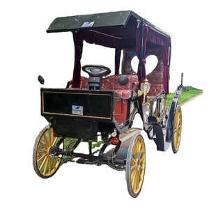 Chariot électrique sans chevaux de mode personnalisée avec auvent pour le transport touristique spécial à vendre - Product Image 6