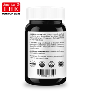 Complément alimentaire Shecome Cortisol Health avec Ashwagandha pour le soutien du sommeil, 60 capsules pour la santé du cortisol - Product Image 6