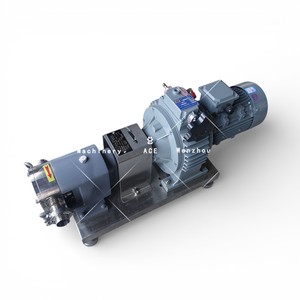 Pompe rotative sanitaire Ace pour liquides à haute viscosité comme la confiture, le miel, le shampoing, fabriquée en matériaux de haute qualité pour le transfert de liquides - Product Image 4