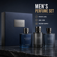 Set de Regalo de Mini Perfumes Personalizados de Lujo para Mujer y Hombre, Marca Privada para Marcas de Perfumes, Empaque con Logotipo de Marca
