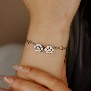 <span class=keywords><strong>Bracelet</strong></span> <span class=keywords><strong>personnalisé</strong></span> gravé <span class=keywords><strong>patte</strong></span> <span class=keywords><strong>de</strong></span> <span class=keywords><strong>chien</strong></span> <span class=keywords><strong>patte</strong></span> <span class=keywords><strong>de</strong></span> chat pour les femmes petits bracelets <span class=keywords><strong>de</strong></span> bijoux d'impression <span class=keywords><strong>de</strong></span> <span class=keywords><strong>patte</strong></span> <span class=keywords><strong>de</strong></span> charme - Product Image 3