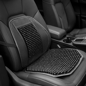 Bymaocar Wooden Bead Car Seat <b>Cushion</b> Edge Binding Non Slip Cooling Summer Ventilation Seat <b>Pad</b> For Car Interior - Product Image 2