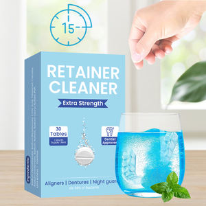 Tablettes effervescentes nettoyantes pour appareils dentaires, blanchissantes et anti-plaque, les plus vendues, approuvées CE et FDA - Product Image 5