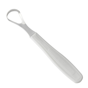 Stainless steel tongue scraper, tongue cleaner, tongue scraper, tongue brush, oral care tool set - Product Image 1