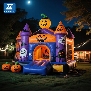 Le château gonflable surdimensionné pour Halloween est entièrement immersif, idéal pour jouer lors des événements d'Halloween - Product Image 6