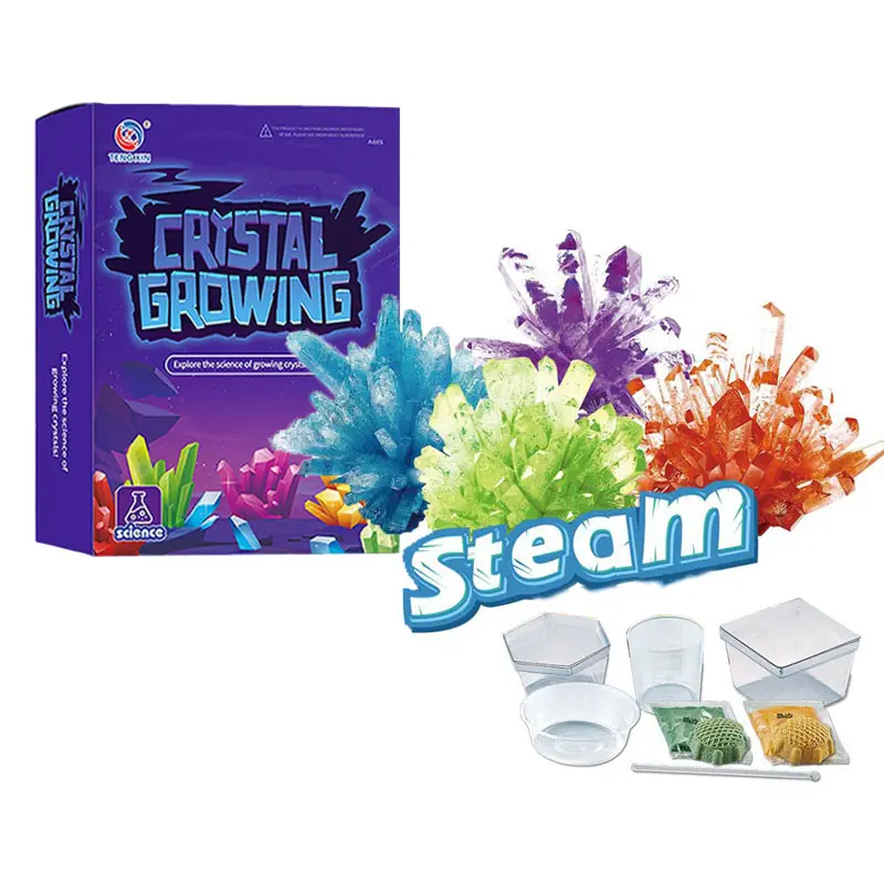 DIY crystal science kit Crystal Growing Kit for Kids