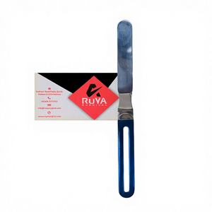 Juego de Espátulas y Cuchillos para Mantequilla de Acero Inoxidable Ruya, Resistentes al Calor, Antiadherentes, Aptos para Horno y Lavavajillas, Resistentes, 23 cm, Azules - Product Image 1