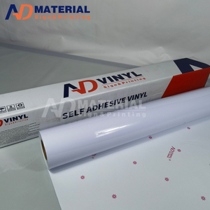 120gsm/140 Glossy Matte White PVC <strong>Printable</strong> Large Format Self <strong>Adhesive</strong> <strong>Vinyl</strong> <strong>Roll</strong> for Eco Solvent Printing UV Printing - Product Image 5