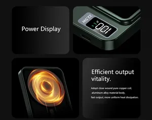 ที่ชาร์จไร้สายแบบแม่เหล็ก5000mAh 10000mAh 20W PD3.0 QC3.0ชาร์จเร็<span class=keywords><strong>ว</strong></span>สถานีชาร์จไฟ - Product Image 5