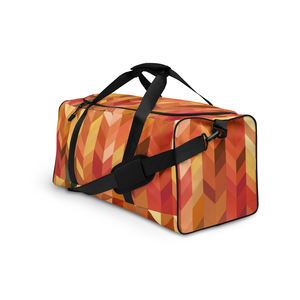 Bolsa de Viaje Deportiva Unisex con Diseño Triangular Colorido OEM, Bolsa de Fin de Semana con Asas Reforzadas - Product Image 3