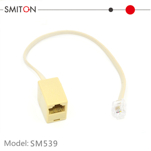 Câble RJ9 4P4C mâle vers adaptateur femelle RJ45 8P4C - Product Image 4