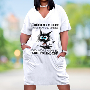 Vestito all'ingrosso di taglie forti Casual <span class=keywords><strong>bianco</strong></span> estivo con modello di personalizzazione morbido per le signore - Product Image 3