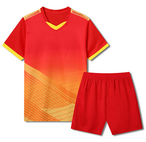 Maglia e <span class=keywords><strong>Pantaloncini</strong></span> da <span class=keywords><strong>Calcio</strong></span> Personalizzati 100% Poliestere Leggeri Traspiranti ad Asciugatura Rapida con Stampa Digitale Nome Numero per <span class=keywords><strong>Squadre</strong></span> - Product Image 6