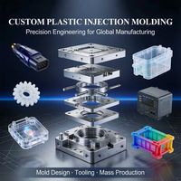 Zhongchengda: Stampaggio a Iniezione di Precisione per Parti in Plastica di Forme Diversificate per Automobili ed Elettronica, Cina