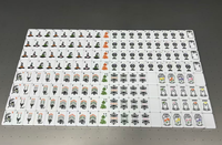 Hocus Pocus Halloween Witch American Mahjong Kit, Ubin Berukir Mewah Bertema Sihir untuk Hiburan Pesta Liburan
