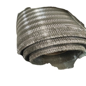 Grillage métallique tissé uni décoratif pour verre feuilleté avec services de découpe et de pliage - Product Image 2