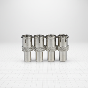 Adaptor Koaksial <span class=keywords><strong>RF</strong></span> <span class=keywords><strong>Attenuator</strong></span> Kepala F untuk Penyesuaian Sinyal TV Satelit 1.3kΩ 2.43kΩ 3.4kΩ 4.32kΩ - Product Image 1