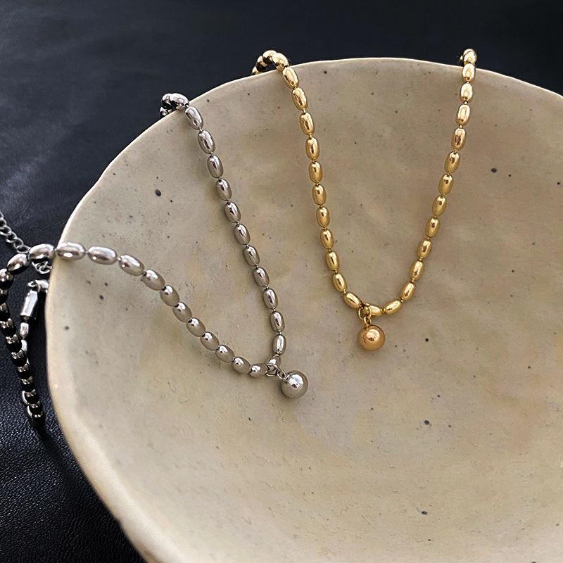 Dainty Non Tarnish Necklace 18K Gold Plated Stainless Steel