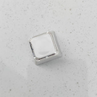 Various Macaron Xda Profile PBT Pc Blank Mirror Top Cap Frosted Keycap MX Cross 1u Keycap for Mx Switch Mechanical Keyboard