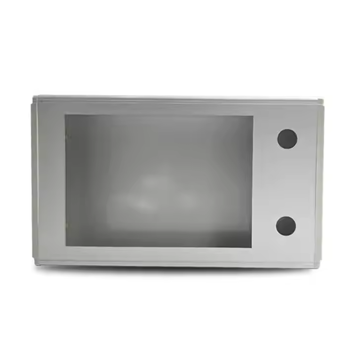 Industrial Automation Control 7 Inch HMI Touch Screen Handheld Aluminum Alloy Side Cover Plastic Installation Box