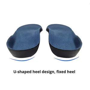 2026 Unisex EVA Arch Support Breathable High Elasticity Velvet Surface Flat Feet High Arch Orthotic <b>Insoles</b> for Men - Product Image 5