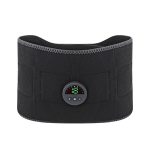 เข็มขัดนวดอุ่นแบบชาร์จไฟได้ ปรับอุณหภูมิได้ 3 ระดับ พร้อมระบบสั่นสะเทือน บรรเทาอาการปวดหลังและเอว - Product Image 1